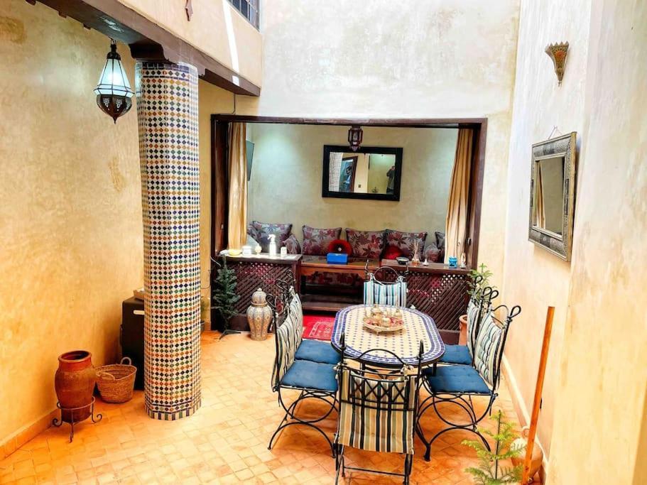 Apartamento Petit Riad Authentique Tout Proche De Dar El Bacha Marrakesh Exterior foto