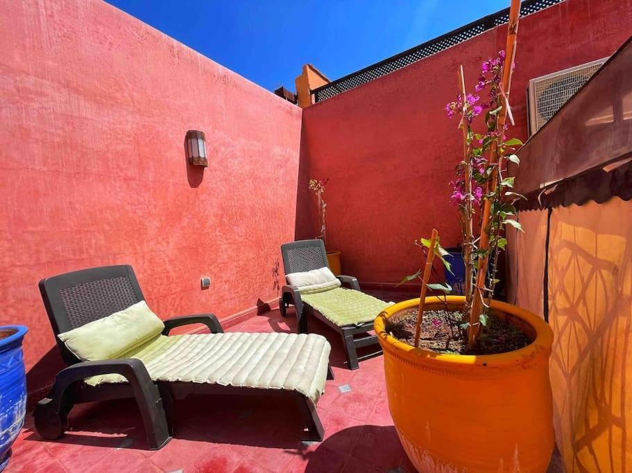 Apartamento Petit Riad Authentique Tout Proche De Dar El Bacha Marrakesh Exterior foto