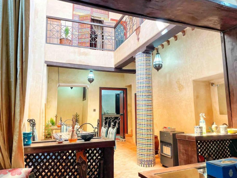 Apartamento Petit Riad Authentique Tout Proche De Dar El Bacha Marrakesh Exterior foto